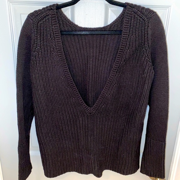 Zara open back knit sweat never worn size M - Picture 2 of 3